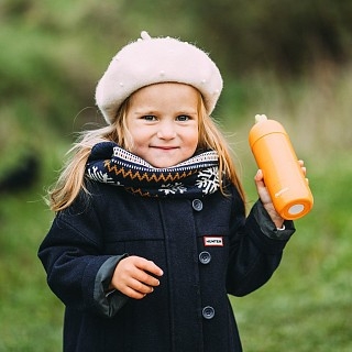 Термос детский для чая Fissman 280 мл Морковка (9759)