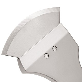 Кухонна сокира Fissman LILY 25 см нержавіюча сталь, цинковий сплав (11788)