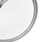 Каструля Fissman TIERNO 16x9,5 см / 1,5 л зі скляною кришкою нержавіюча сталь (5489)