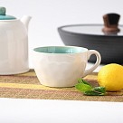 Кухоль Fissman CELINE 440 мл, колір лазурний кераміка (6230)