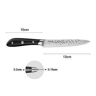 Універсальний ніж Fissman HATTORI 13 см hammered (2532) Універсальний ніж Fissman HATTORI 13 см hammered (2532)