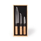Набір ножів Fissman 3 предмети FUJITA 420J2 сталь (12060)