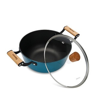 Каструля Fissman SEAGREEN 24x11 см / 4 л зі скляною кришкою (4014) Каструля Fissman SEAGREEN 24x11 см / 4 л зі скляною кришкою (4014)