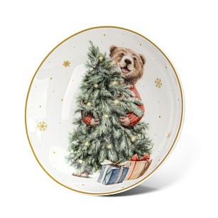 Блюдце Fissman MIRACLE 10 см фарфор (16025)