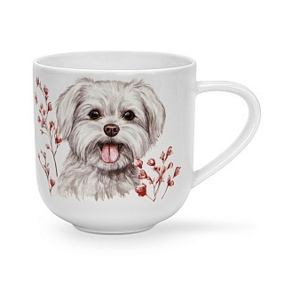 Кухоль Fissman DOGS 380 мл порцеляна (16070)