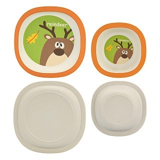 Дитячий набір Fissman "ОЛЕНЯ" 3 пр. (9492) Дитячий набір Fissman "ОЛЕНЯ" 3 пр. (9492)