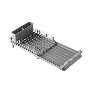 Сушка для посуды Fissman 20x46,5 см нержавеющая сталь, пластик (17080)
