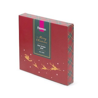 Блюдо в форме звезды Fissman 20,7х20 см доломит (0388)