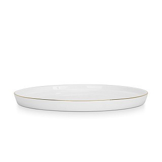 Набор из 2-х тарелок Fissman 27 см FLOREE фарфор (3660)