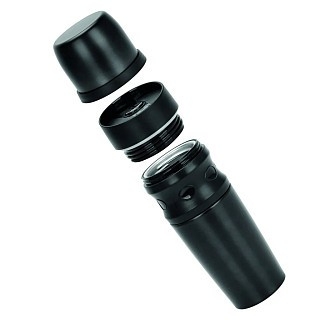 Термокухоль Fissman 480 мл чорний нержавіюча сталь (9825)