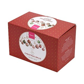 Заварочный чайник Fissman CHRISTMAS BALLS 1150 мл фарфор (16088)