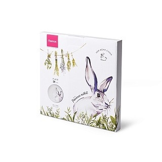 Тарелка Fissman PROVENCE RABBIT 20 см фарфор (13952)