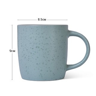 Кружка Fissman 330 мл, цвет ЗЕЛЕНЫЙ (6061)