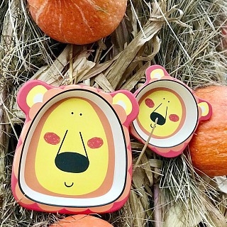 Тарілка плоска Fissman 21x21 см Левеня (9470) Тарілка плоска Fissman 21x21 см Левеня (9470)