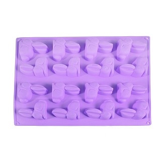 Форма для льда и шоколада Fissman 16 ячеек Зайцы 29x22,5x1,7 см (6556)