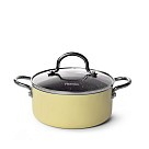 Каструля зі скляною кришкою Fissman MINI CHEF 16x7 см на 1,3 л (4239)