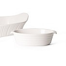 Овальна форма для запікання Fissman 13х10х 4,5 см / 220 мл порцеляна ціна за шт (14166)