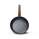 Сковорідка для смаження Fissman VESUVIO STONE 24x4,9 см з індукційним дном (4241)