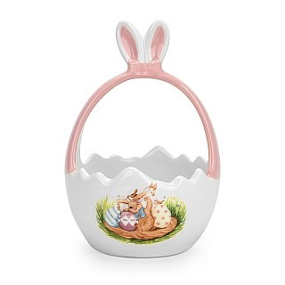 Цукерниця Fissman HAPPY EASTER 12х18 см доломіт (0434)