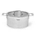 Каструля Fissman FOBUS 26x20 см /10,6 л  із скляною кришкою (5385)