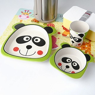 Детский набор Fissman "ПАНДА" 3 пр. (9493) Детский набор Fissman "ПАНДА" 3 пр. (9493)