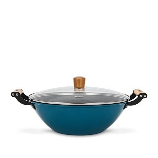 Сковорода Fissman SEAGREEN 30x10,5 см/5 л с деревянной ручкой (4013) Сковорода Fissman SEAGREEN 30x10,5 см/5 л с деревянной ручкой (4013)