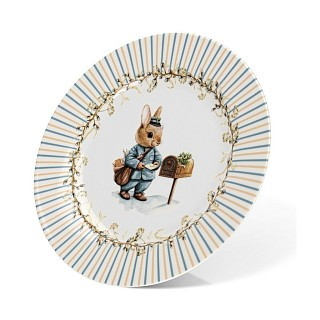 Тарілка Fissman EASTER 19 см порцеляна (16100)