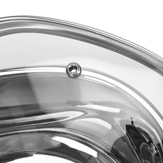 Каструля Fissman EXCLUSIVE PRO 20x10 см / 3,0 л зі скляною кришкою нержавіюча сталь (5541)