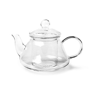 Чайник для заваривания чая Fissman 1000 мл со стеклянным фильтром (9363)