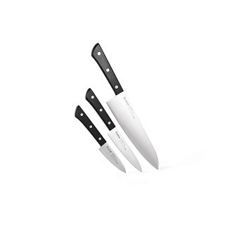 Набор ножей Fissman 3 примет MATSUMOTO 420J2 сталь (2711)