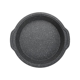 Форма для випічки кругла Fissman 28х4,5 см. вуглецева сталь з антипригарним покриттям (5673)