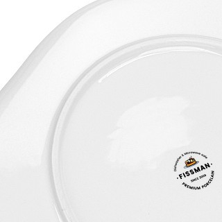 Тарілка Fissman BON APPETIT 27,5x25x2,5 см порцеляна (13029)