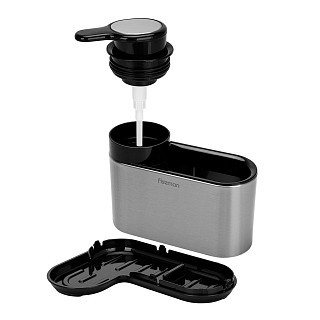 Кухонний органайзер Fissman 16x13x18 см нержавеющая сталь, пластик (17075)