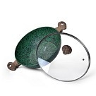Сковородка ВОК Fissman MALACHITE 30x9 см (4309)