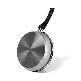 Сковорідка для смаження Fissman 24x5 см TRICIA з антипригарним покриттям нержавіюча сталь (5533)