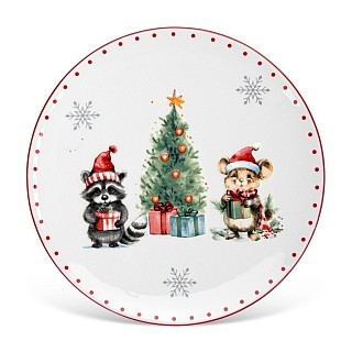 Тарелка Fissman 20 см доломит (0363)