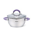 Каструля Fissman ANNETTE 18x9см / 2л зі скляною кришкою (5480)