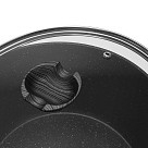 Каструля Fissman 24x11 см /4,2 л ANGELA зі скляною кришкою алюміній з антипригарним покриттям (14607)