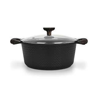Каструля Fissman 28x12,3 см / 6,4 л EVOLUTION зі скляною кришкою литий алюміній з антипригарним покриттям (14582) Каструля Fissman 28x12,3 см / 6,4 л EVOLUTION зі скляною кришкою литий алюміній з антипригарним покриттям (14582)