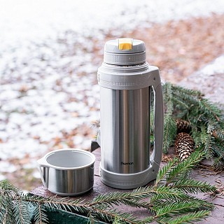 Термос Fissman 1500 мл нержавіюча сталь (9850)