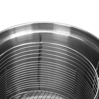 Ковш Fissman FEDELE 18x15 см 3,57л. со вставкой-пароваркой и стеклянной крышкой нерж.сталь (5375)