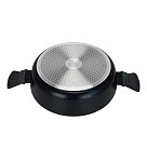 Сотейник Fissman зі скляною кришкою FERRO 26x7,5 см 3,49 л алюміній з антипригарним покриттям (14526)