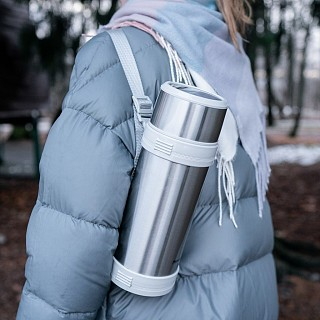 Термос Fissman 1500 мл нержавеющая сталь (9850)