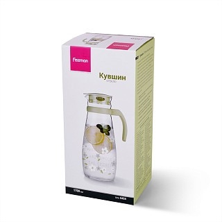 Глечик для напоїв з фільтром Fissman 1700 мл (6454) Глечик для напоїв з фільтром Fissman 1700 мл (6454)