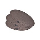 Комплект з 4 овальних сервірувальних килимків Fissman для обіднього столу 45х30 см (0675)