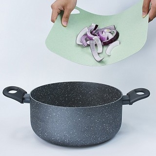 Набір обробних дощок для овочів і мяса Fissman 33х24 см 2 гнучкі дошки (8004)