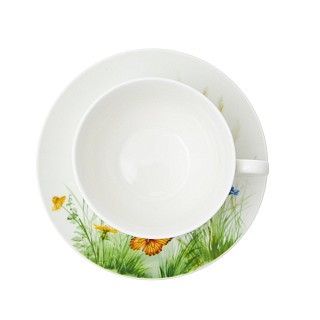 Кухоль Fissman RABBIT 200 мл з блюдцем порцеляна (13727) Кухоль Fissman RABBIT 200 мл з блюдцем порцеляна (13727)