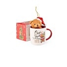 Набір Fissman з кружки 350 мл та іграшки порцеляна (14056)