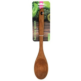 Ложка сервировочная Fissman 33х7 см акация (11368)