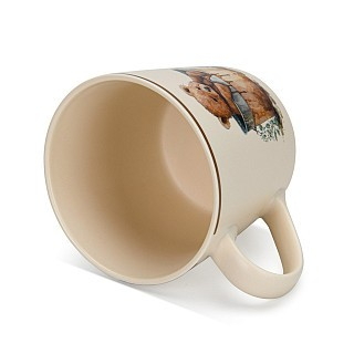 Кружка Fissman 400 мл фарфора (3704)